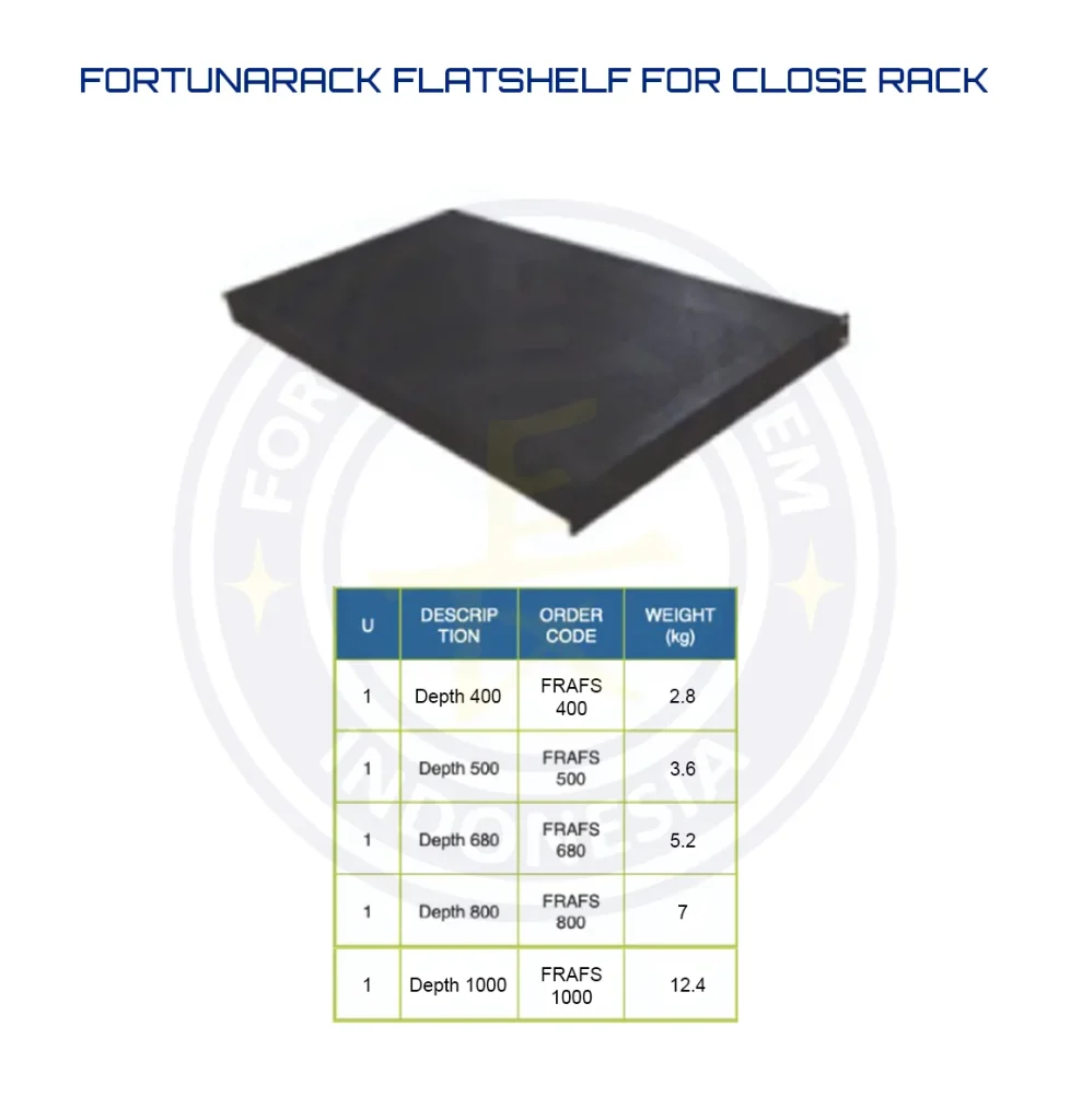 Flatshelf for Close Rack