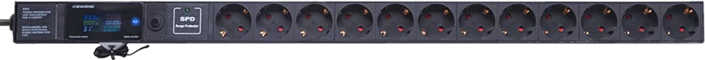 Basic PDU With Amper Meter PDU 12 SOCKET 32A